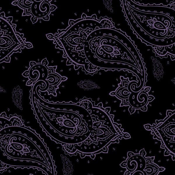Lavender Paisley Pattern