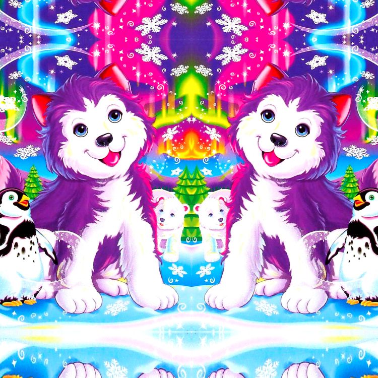 Lisa Frank Husky