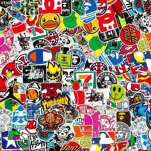 Logos Sticker Bomb 22