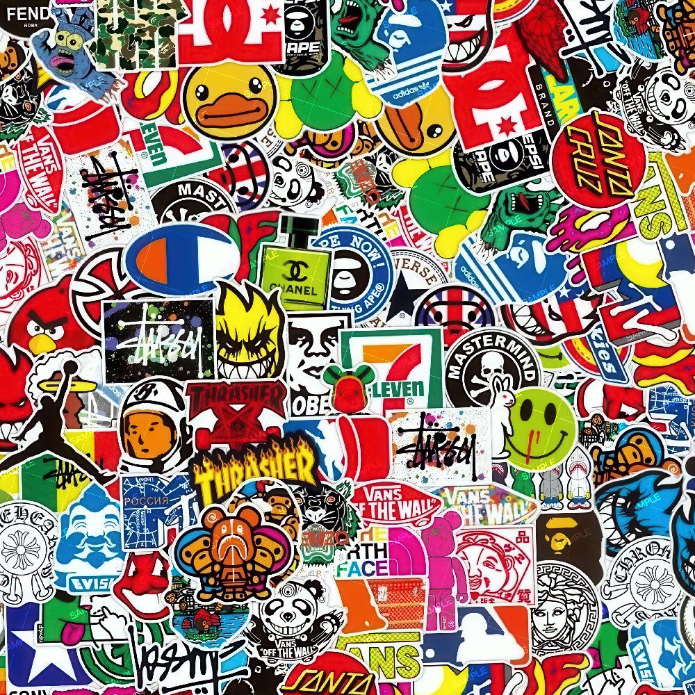 Logos Sticker Bomb 22