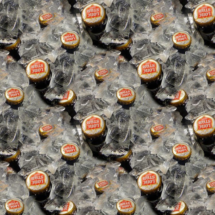 Lone Star Beer on Ice