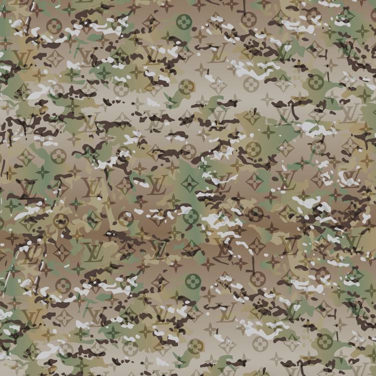 Louis Vuitton Multicam Camouflage