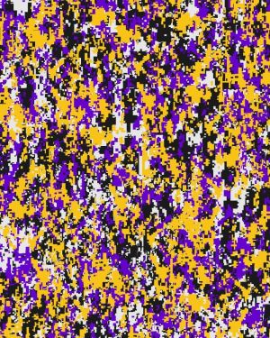 Louisiana State University Purple & Yellow Digital Camouflage