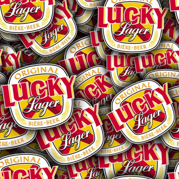 Lucky Lager Beer