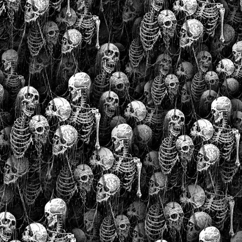 Macabre Skulls 23
