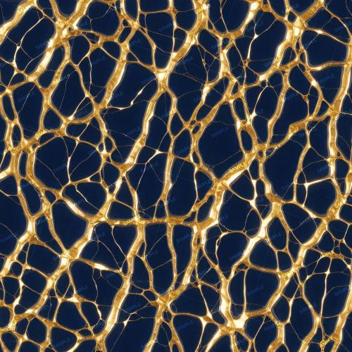 Marble with Gold Veins