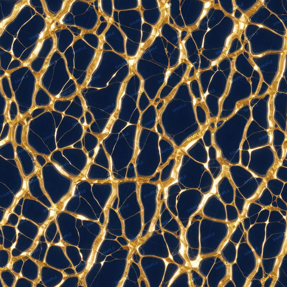 Marble with Gold Veins