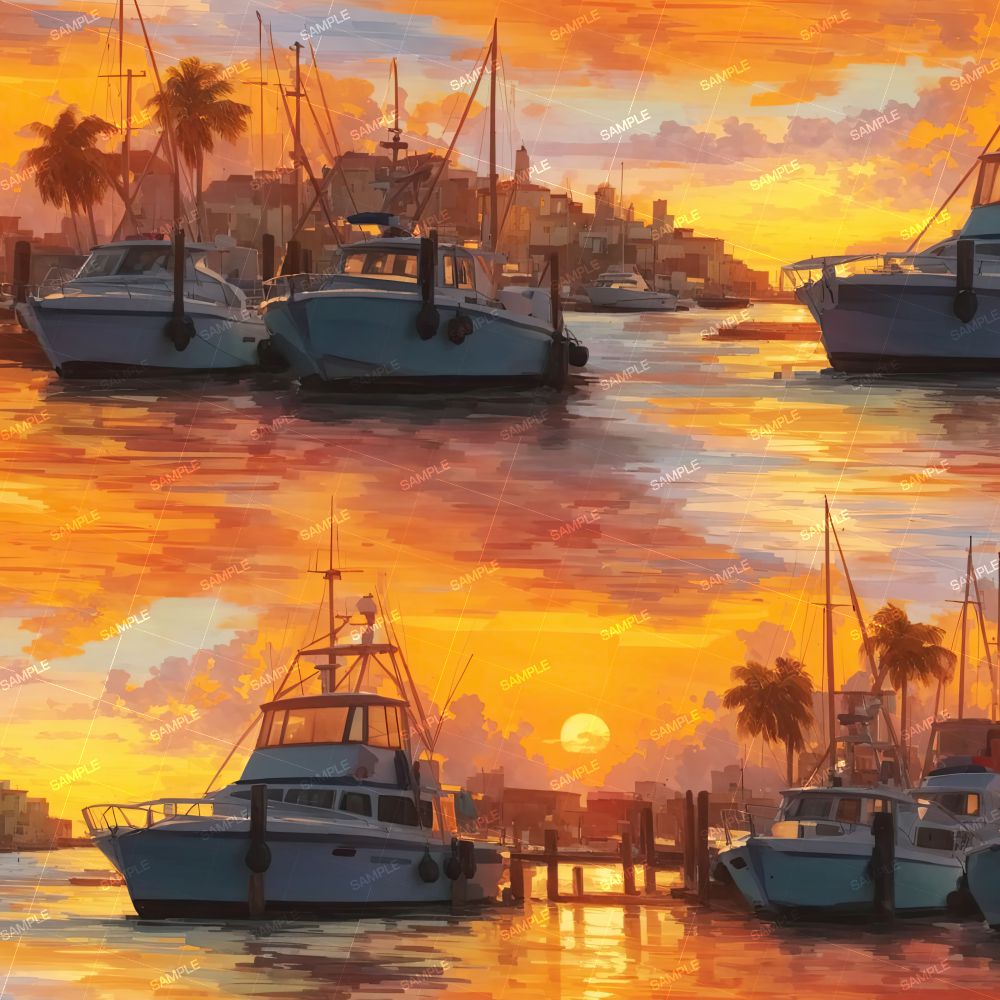 Marina at Sunset