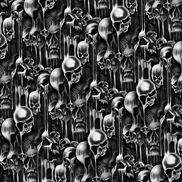 Melting Skulls 23