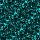 Melting-Skulls-Cyan