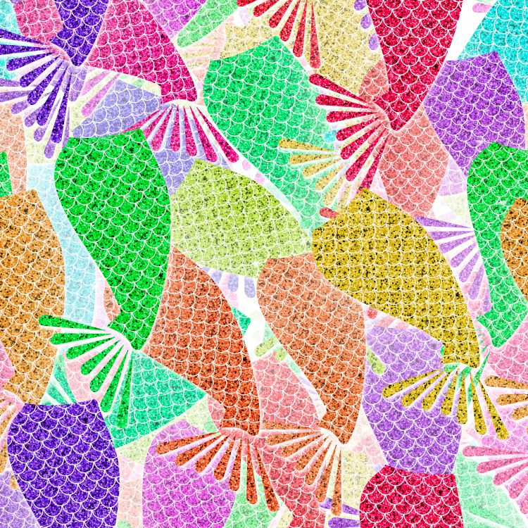 Mermaid Glitter Tails 25