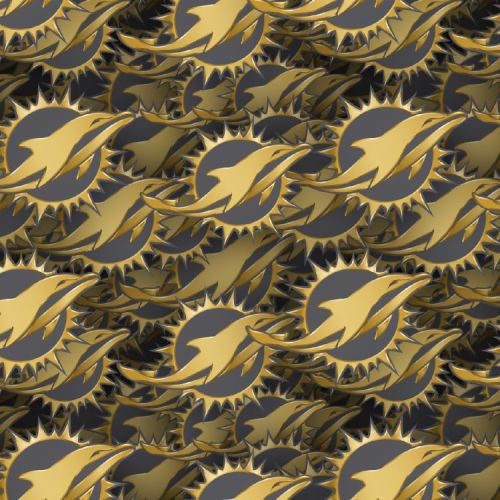 Miami Dolphins Gold