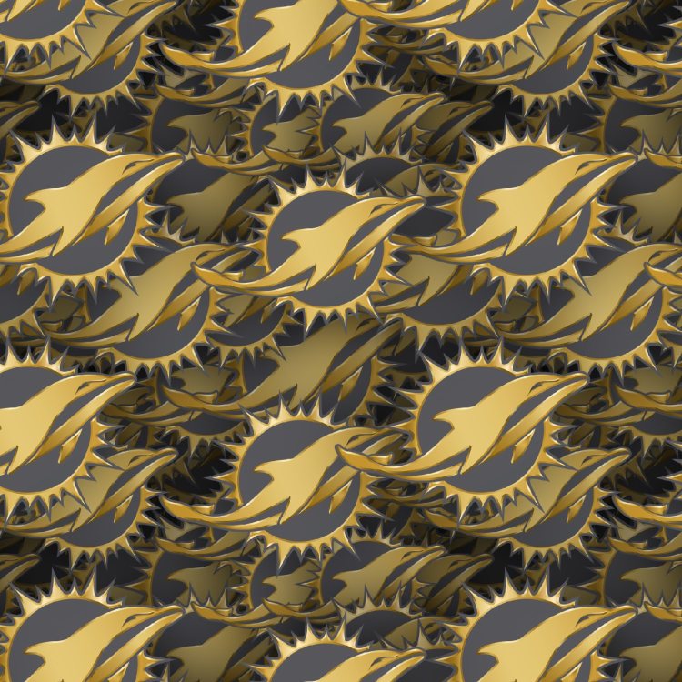 Miami Dolphins Gold