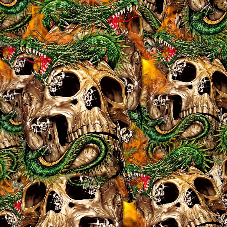 Midas Diamonds and Gold Dragon Skulls