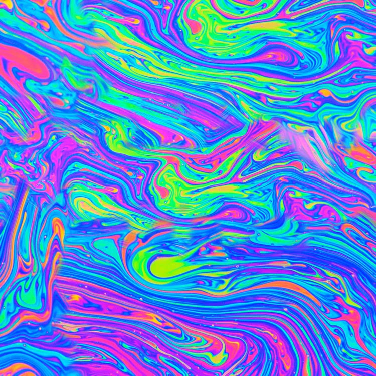 Mineral Oil Slick