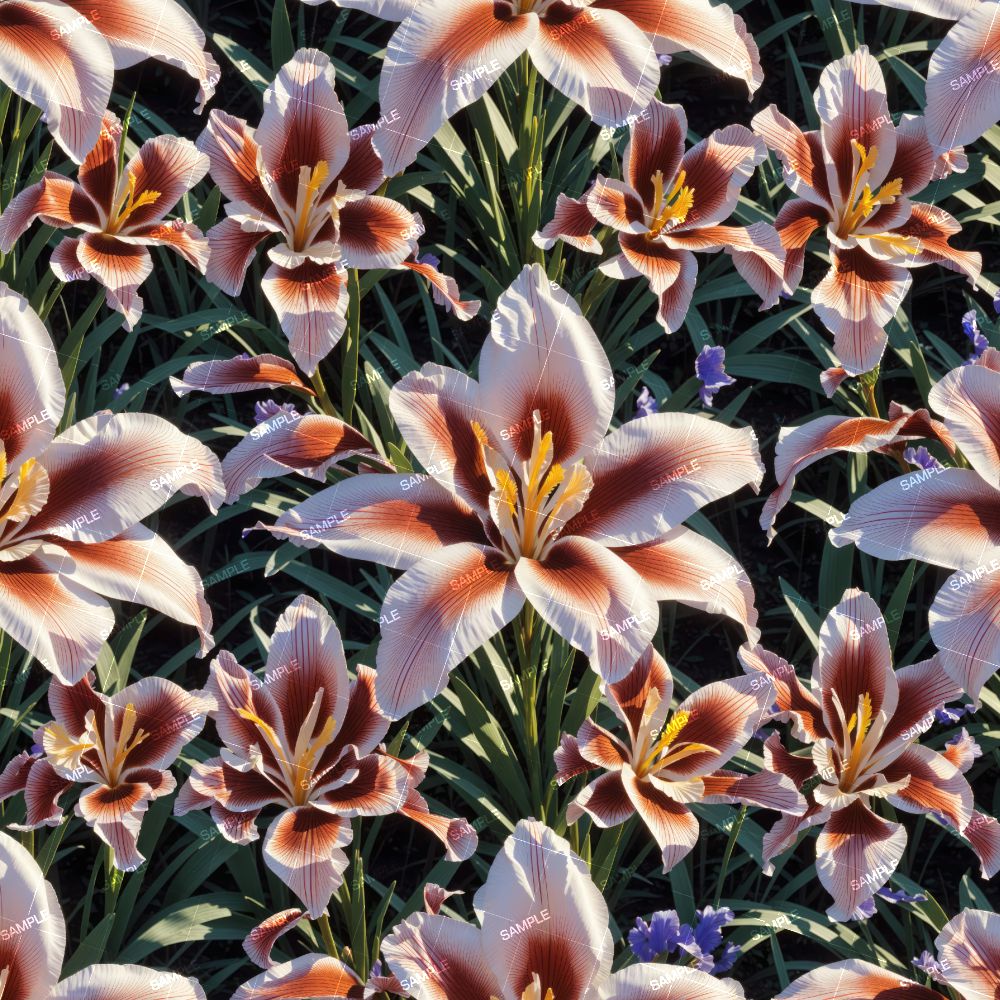 Mixed Iris Flowers 42