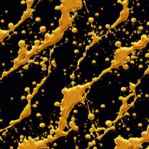 Molten Gold Spatter 42