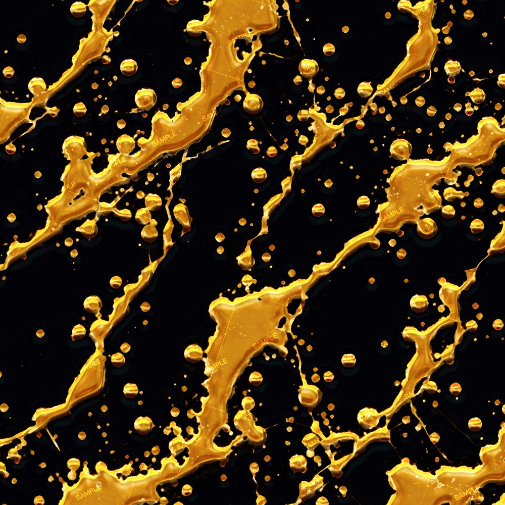 Molten Gold Spatter 42