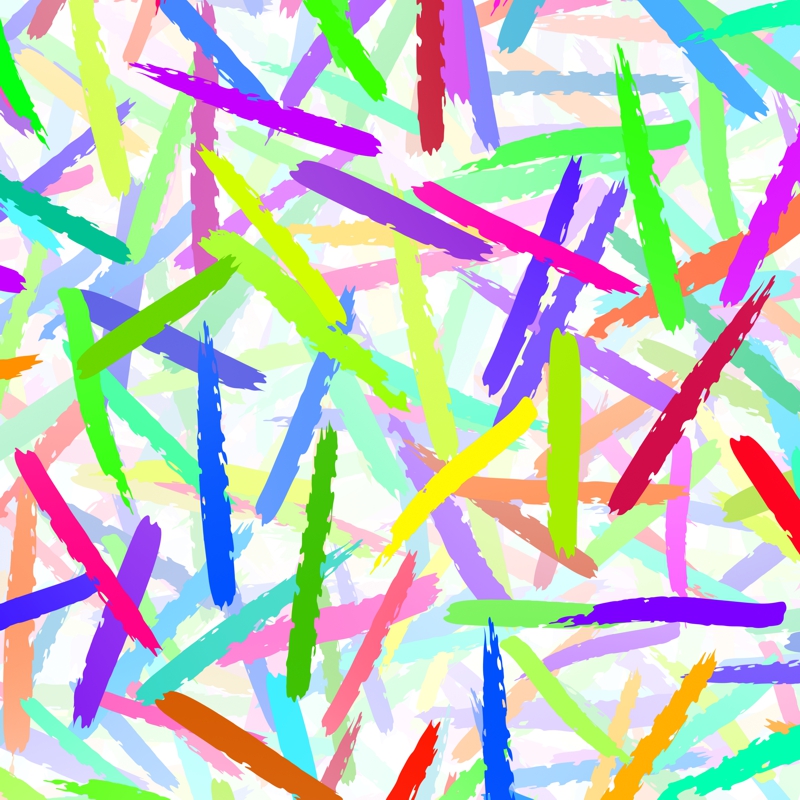 Neon Brush Strokes 24