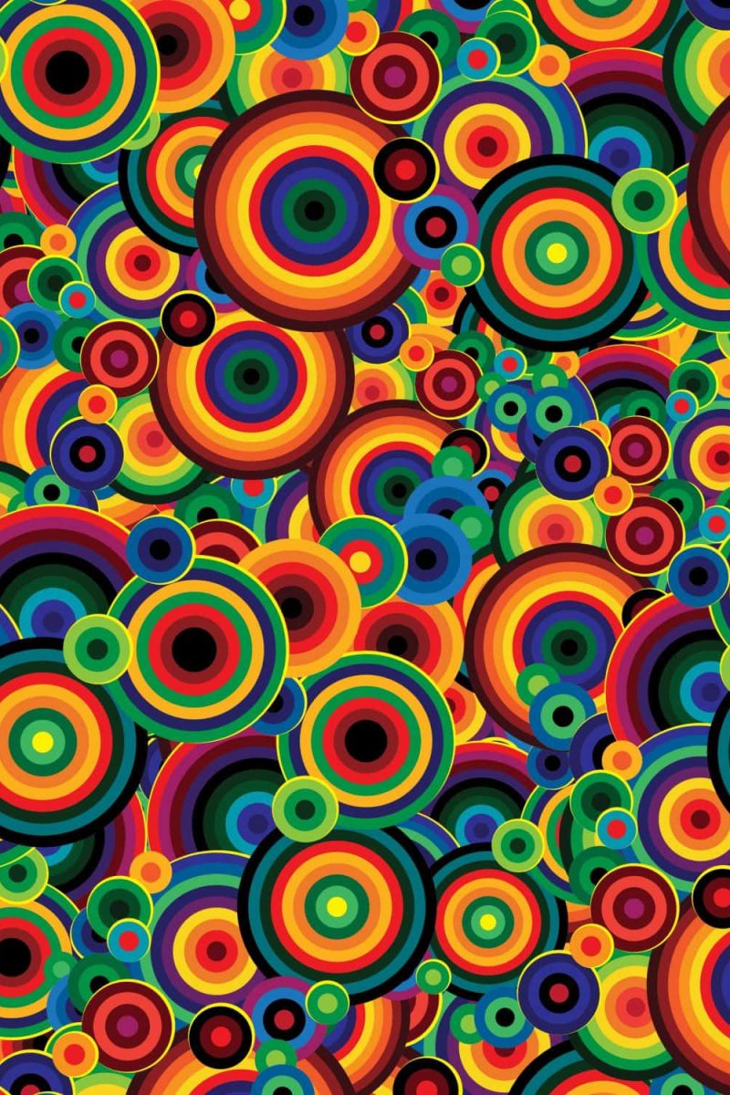 Neon Bullseye