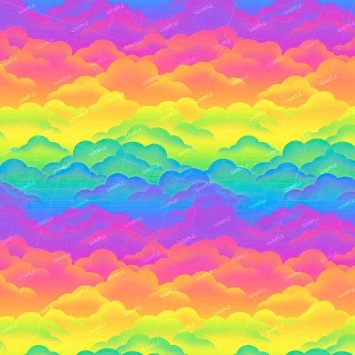 Neon Cloud Layers 42