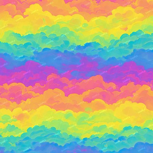 Neon Cloud Layers 43