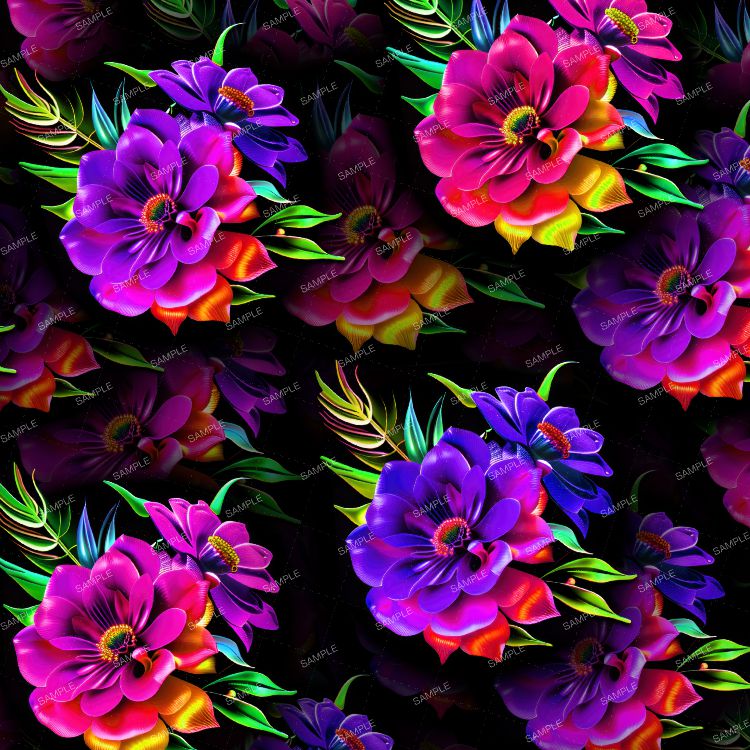 Neon Flowers 23