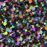 Neon-Paint-Splats