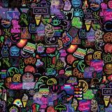 Neon-Stickers