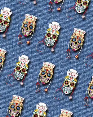 Nurse Sugar Skulls 25