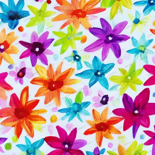 Painted Flowers