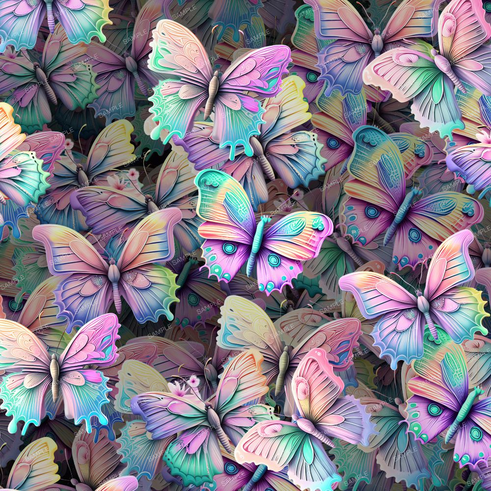 Pastel Butterflies 22