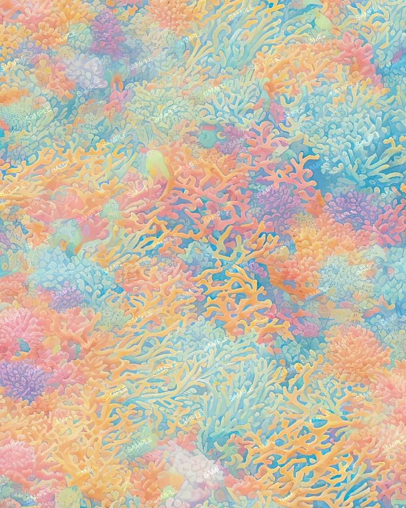 Pastel Coral Reef