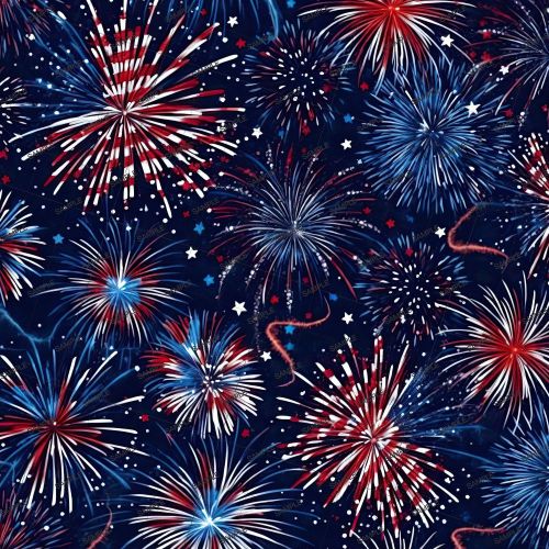Patriotic Fireworks 42