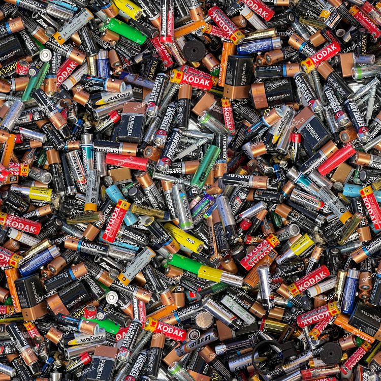 Pile of Dead Batteries