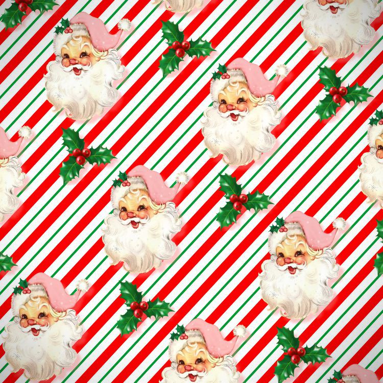 Pink Santa Stripes 21
