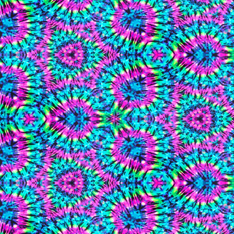 Pink & Blue Tie Dye