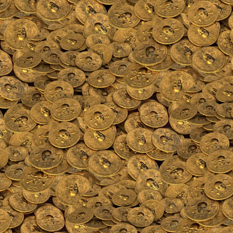 Pirates Gold Doubloons 23