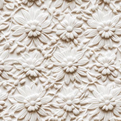 Plaster Wall Sculpture