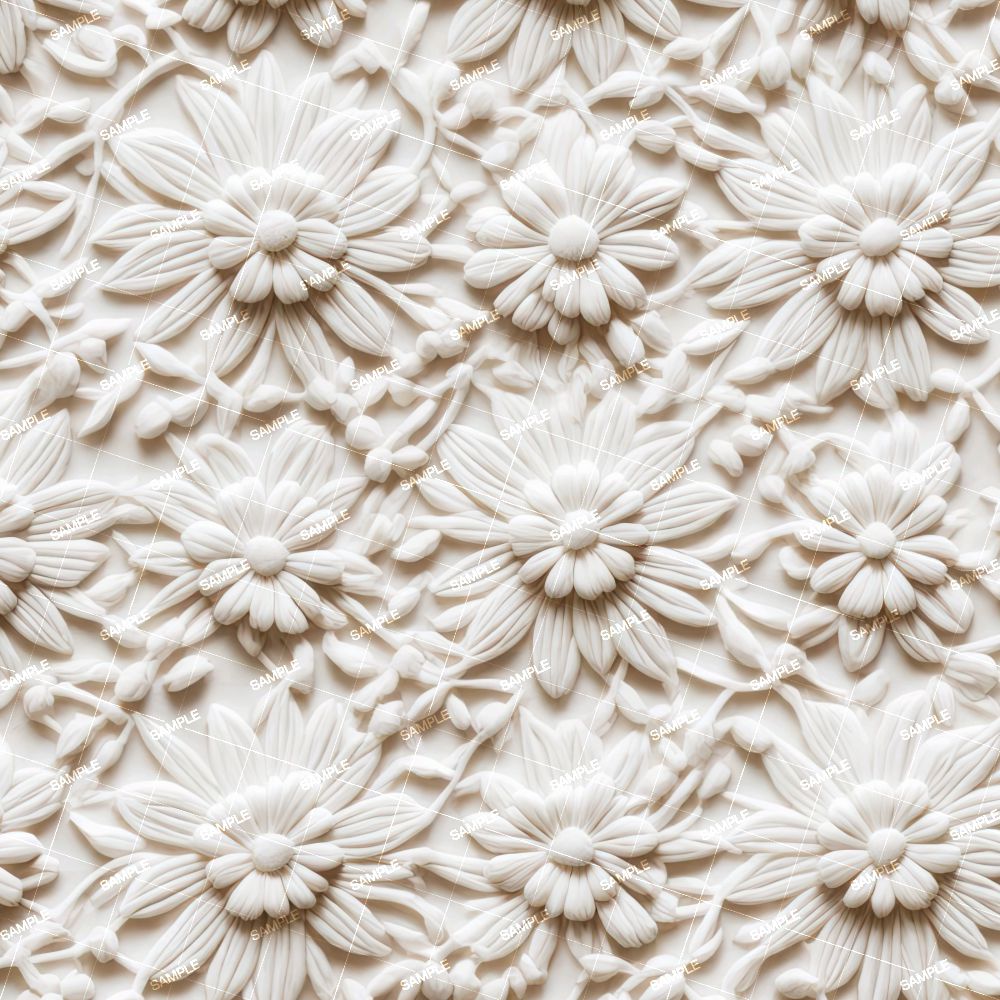 Plaster Wall Sculpture
