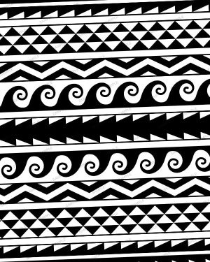 Polynesian Wave Pattern
