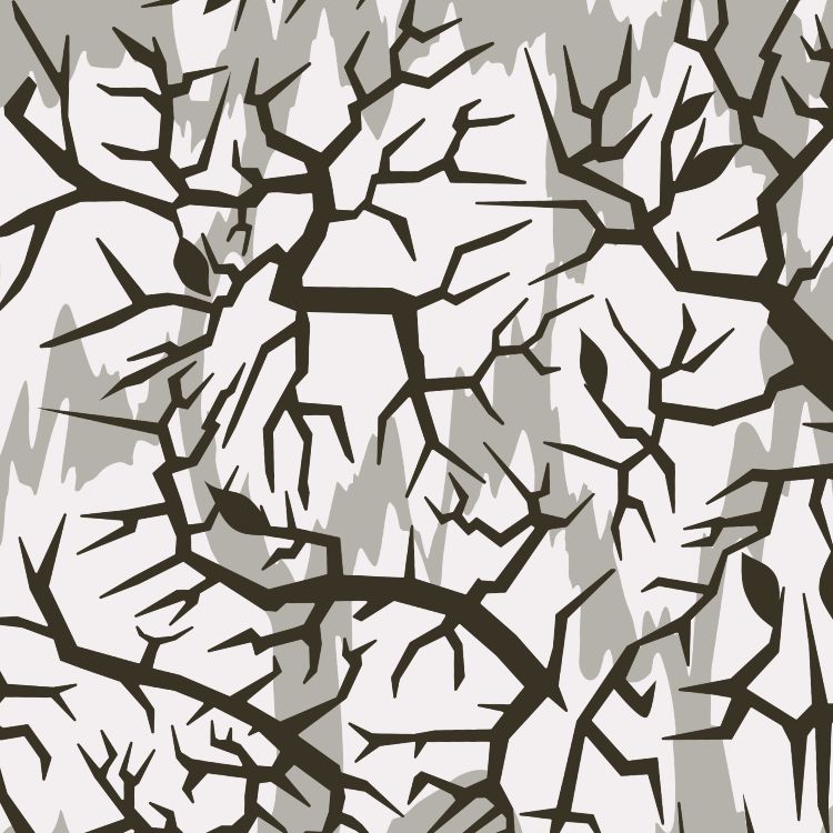 Predator Fall White Camouflage