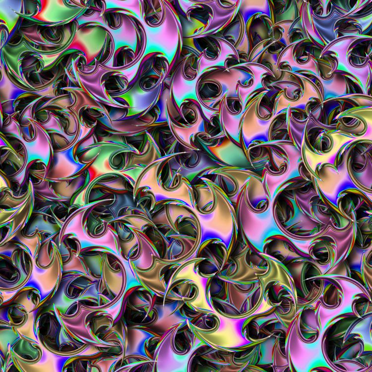 Prismatic Tribal Scimitar 23