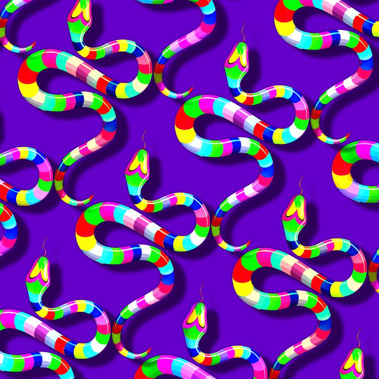 Psychedelic Snake Army 22