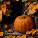 Pumpkins-in-Autumn