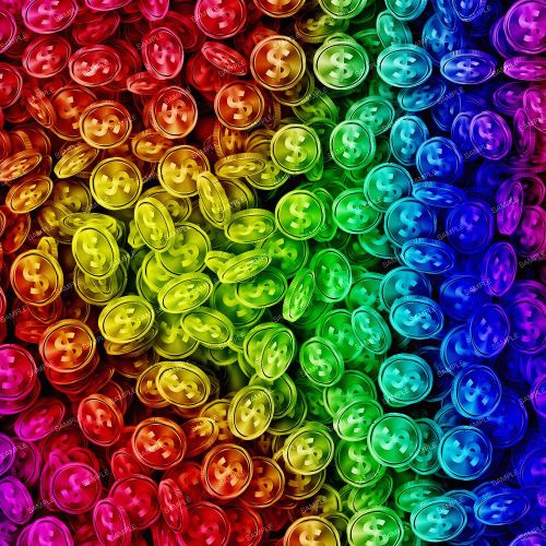 Rainbow Coins