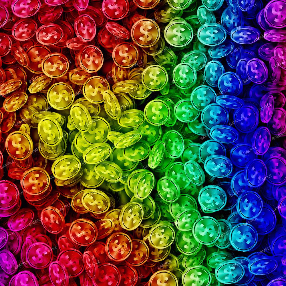 Rainbow Coins