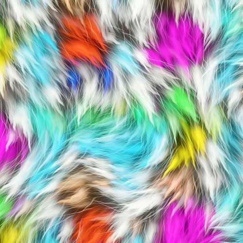 Rainbow fur 23