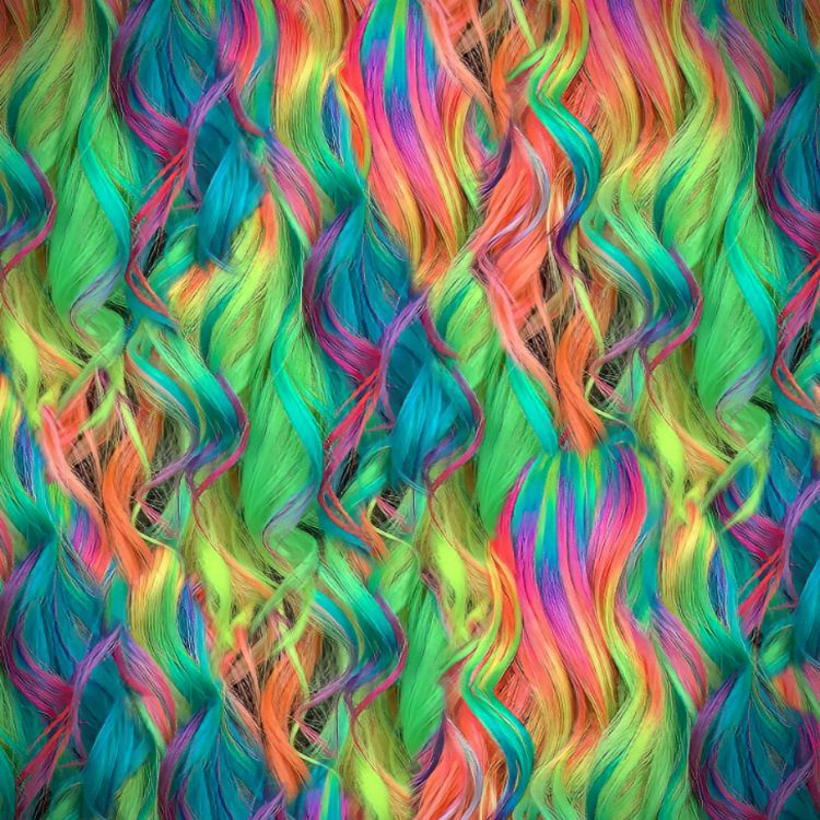 Rainbow Hair