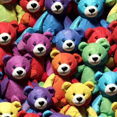 Rainbow Teddy Bears